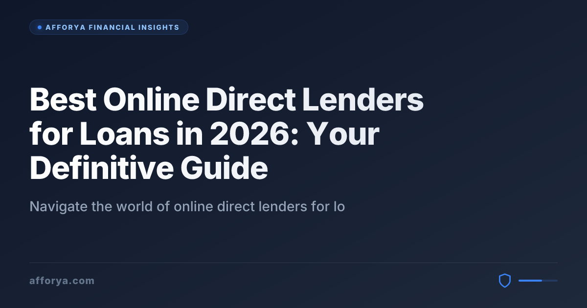 Best Online Direct Lenders for Loans in 2026: Your Definitive Guide